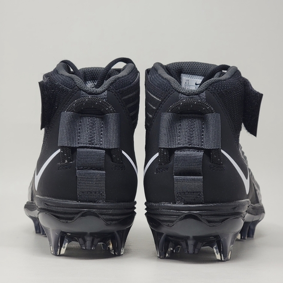 Nike Force Savage Pro 2 Football Cleats Men Size 10.5 AH4000-002 Black White New main image 5